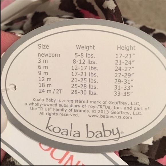 KOALA KIDS Ruffle Leopard Dress 3 months New with tags - Picture 2 of 2